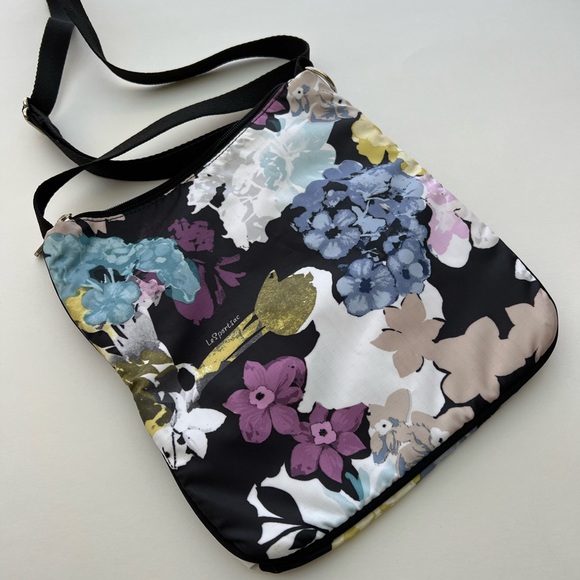 LeSportsac bag. Three zip adjustable crossbody. New without tags. - Picture 3 of 4